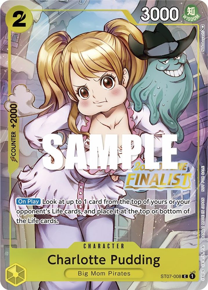 Charlotte Pudding [Finalist] ST07-008 One Piece Card Game