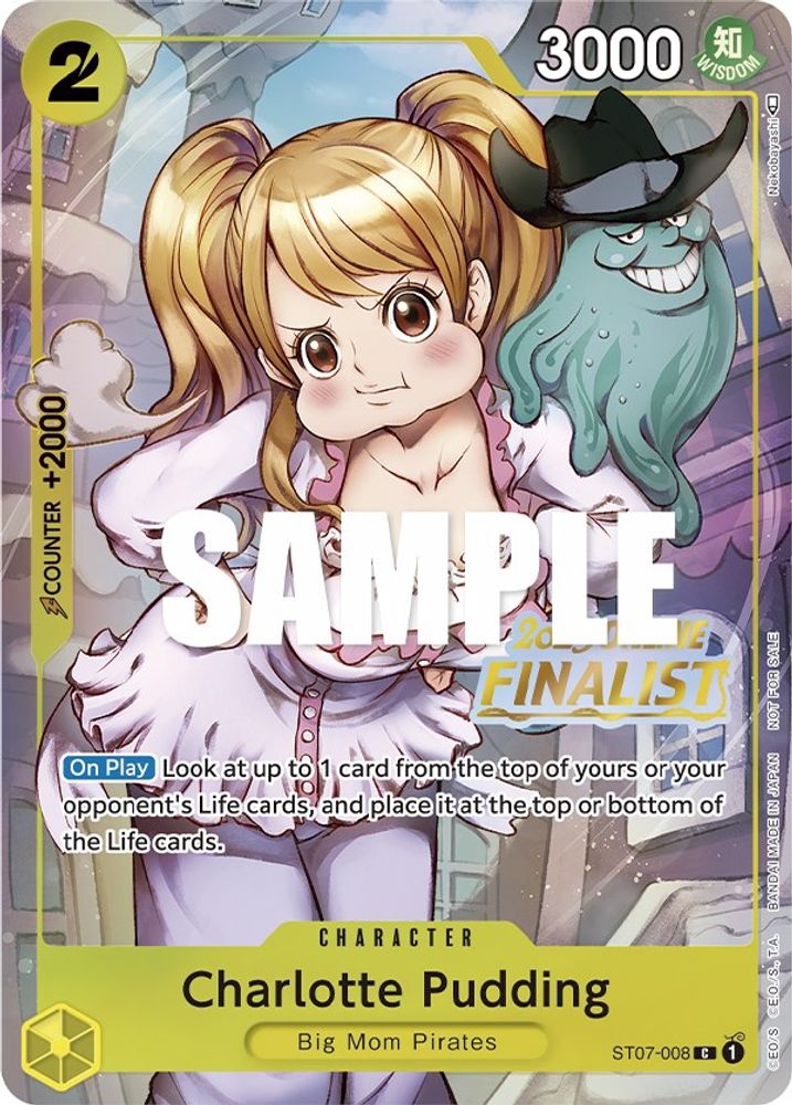 Charlotte Pudding [Online Finalist] ST07-008 One Piece Card Game