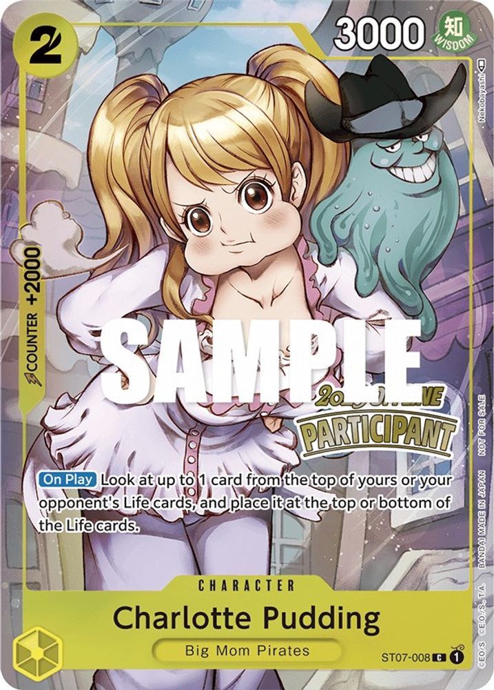 Charlotte Pudding [Participant] ST07-008 One Piece Card Game