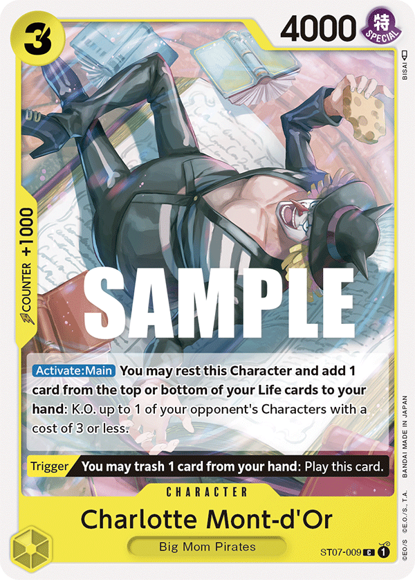 Charlotte Mont-d'or ST07-009 One Piece Card Game