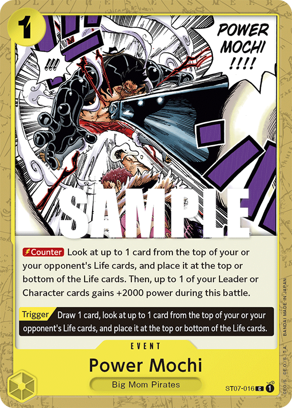 Power Mochi ST07-016 One Piece Card Game