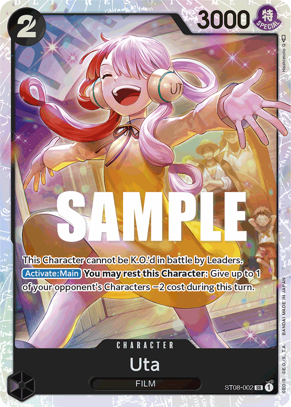 Uta ST08-002 One Piece Card Game