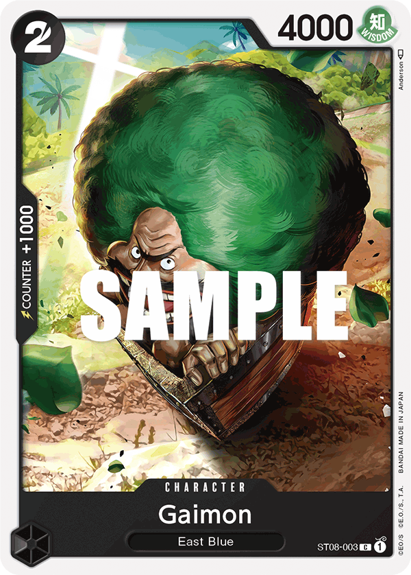 Gaimon ST08-003 One Piece Card Game