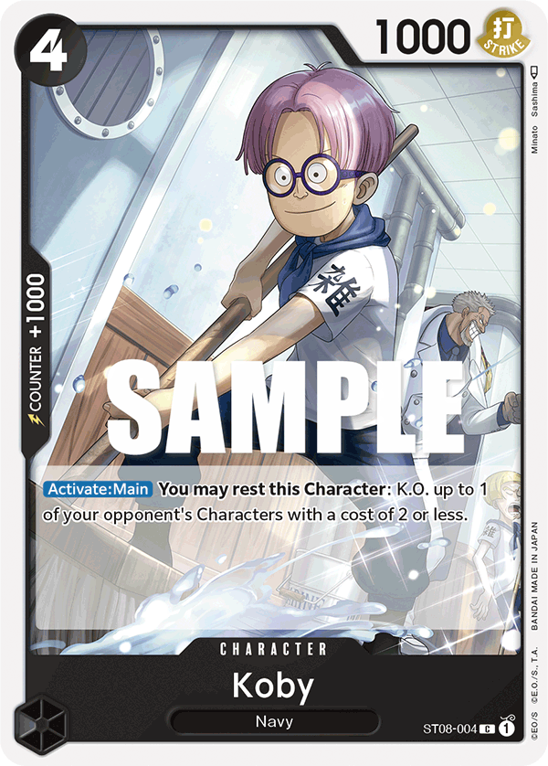 Koby ST08-004 One Piece Card Game