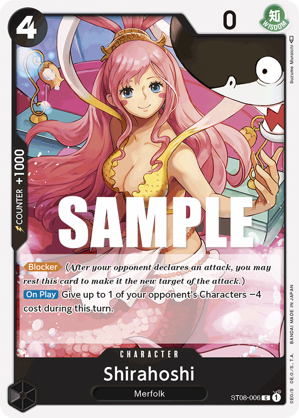 Shirahoshi ST08-006 One Piece Card Game