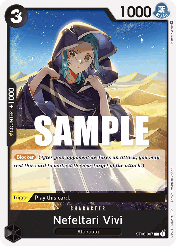 Nefeltari Vivi ST08-007 One Piece Card Game