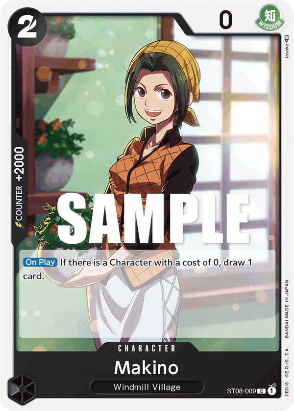 Makino ST08-009 One Piece Card Game