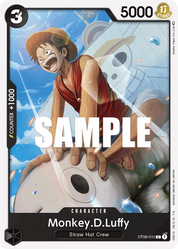 Monkey.D.Luffy ST08-011 One Piece Card Game