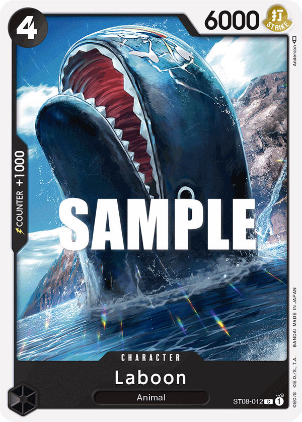 Laboon ST08-012 One Piece Card Game
