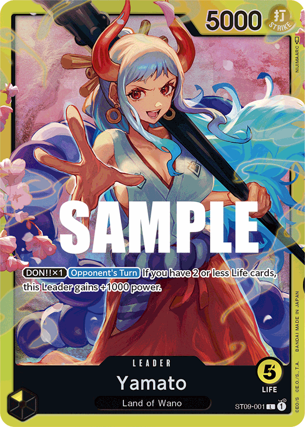 Yamato ST09-001 One Piece Card Game