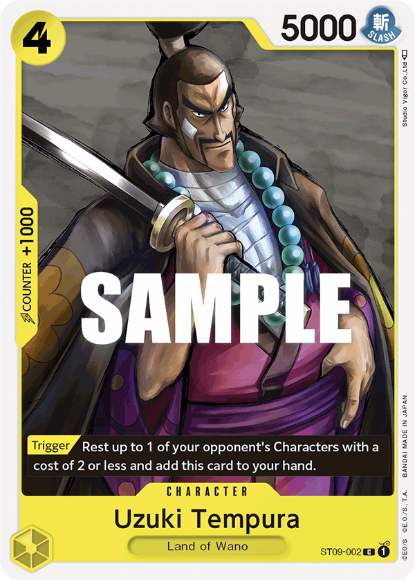 Uzuki Tempura ST09-002 One Piece Card Game