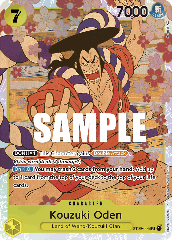 Kouzuki Oden ST09-005 One Piece Card Game