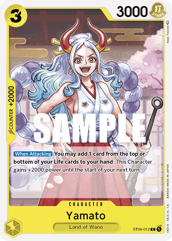 Yamato ST09-012 One Piece Card Game