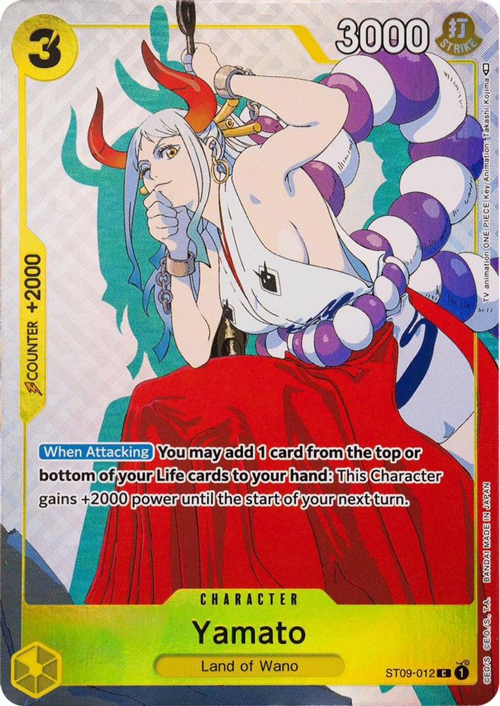 Yamato [Gift Collection] ST09-012 One Piece Card Game
