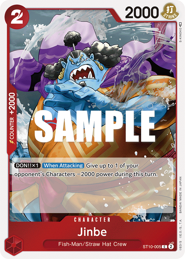 Jinbe [PRB-02] ST10-005 One Piece Card Game