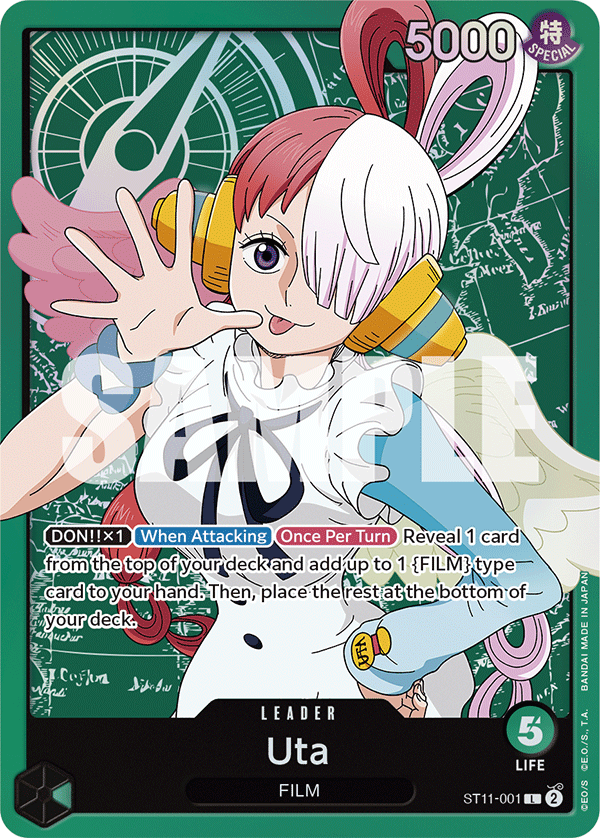 Uta ST11-001 One Piece Card Game