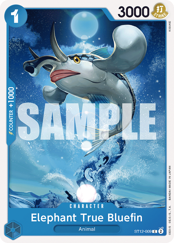 Elephant True Bluefin ST12-009 One Piece Card Game