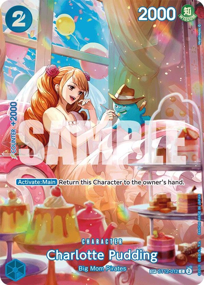 Charlotte Pudding [SP] ST12-012 One Piece Card Game