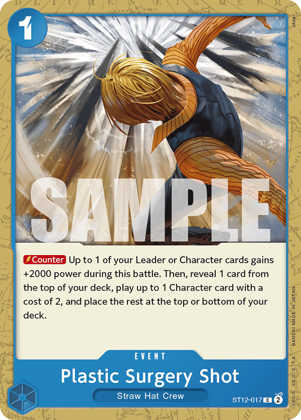 Plastic Surgery Shot [Foil PRB-02] JP ST12-017 One Piece Card Game