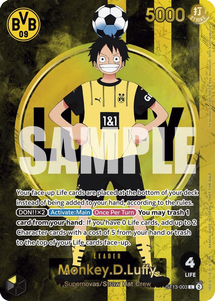 Monkey.D.Luffy [BVB Promo] ST13-003 One Piece Card Game