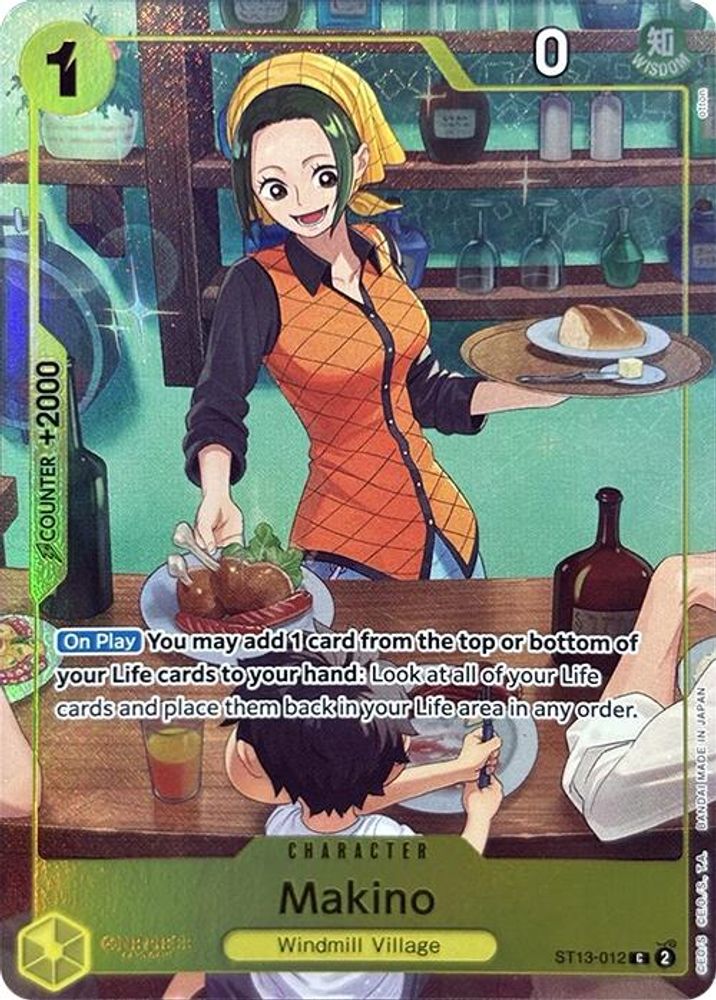 Makino [Best Selection] ST13-012 One Piece Card Game
