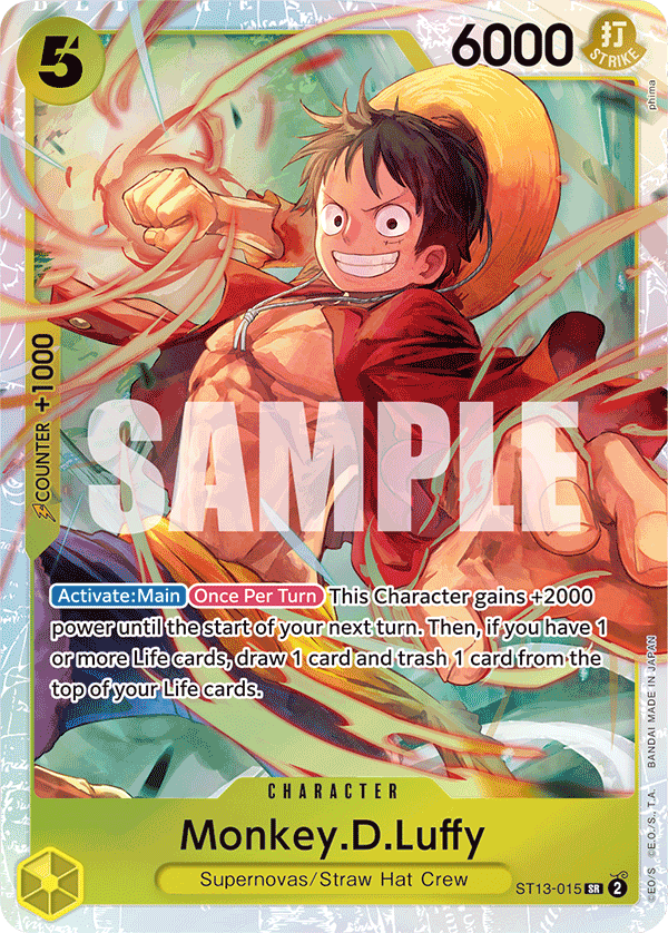 Monkey.D.Luffy ST13-015 One Piece Card Game
