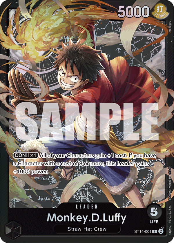 Monkey.D.Luffy ST14-001 One Piece Card Game