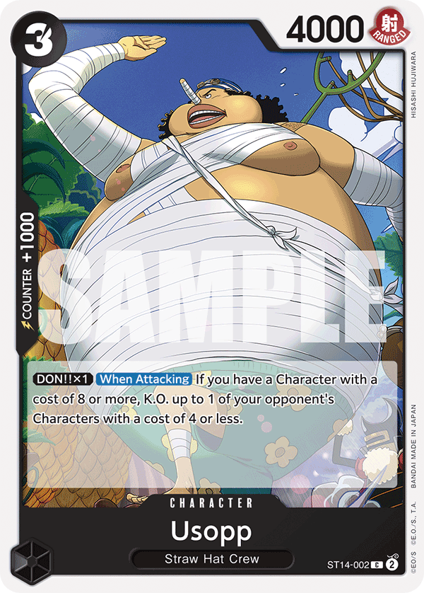 Usopp ST14-002 One Piece Card Game