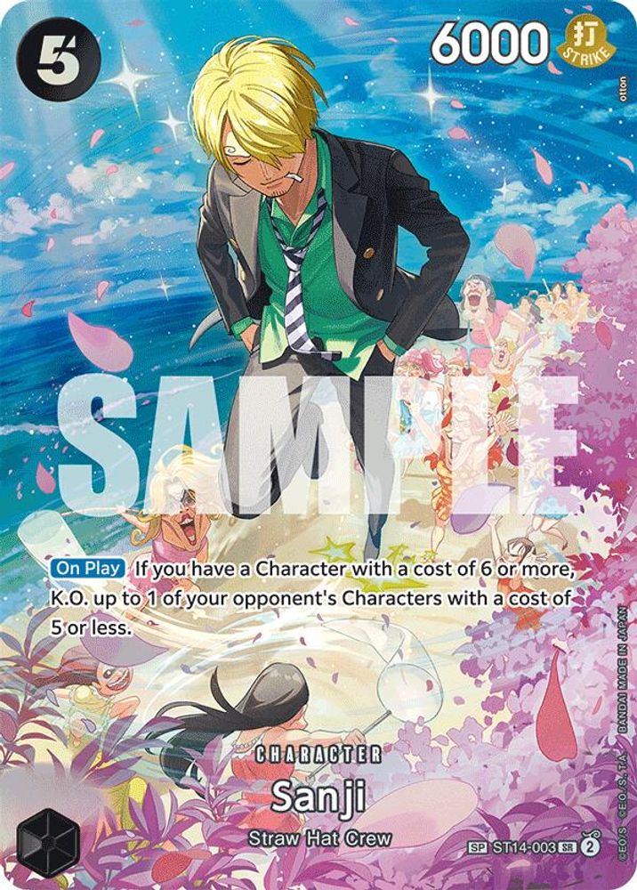 Sanji [SP] ST14-003 One Piece Card Game