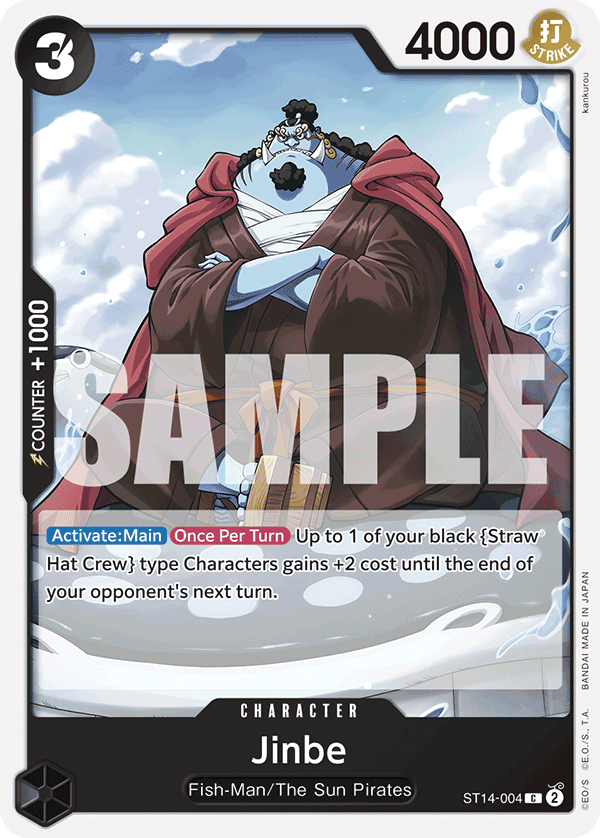Jinbe ST14-004 One Piece Card Game