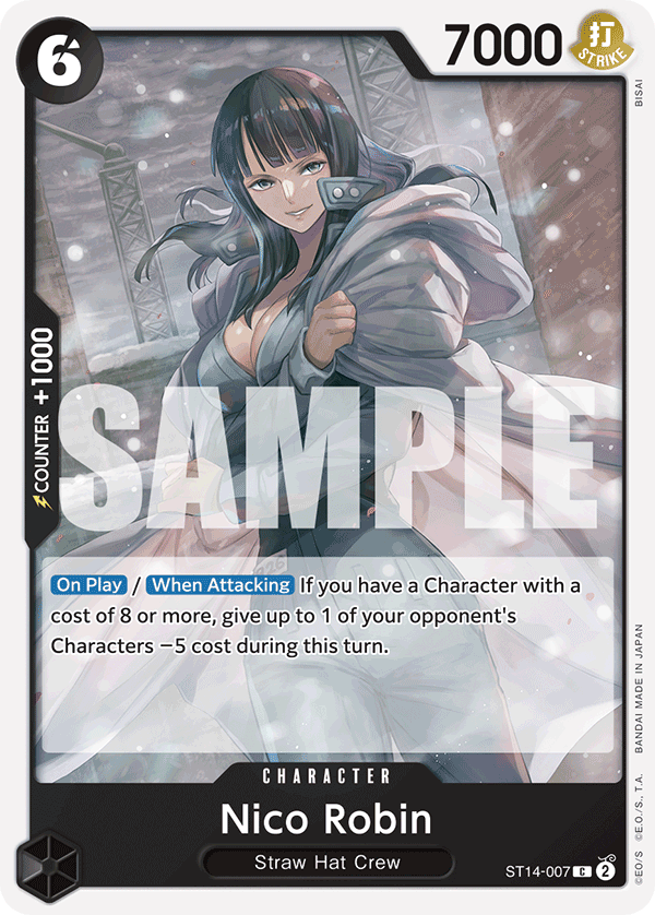 Nico Robin [Foil PRB-02] ST14-007 One Piece Card Game