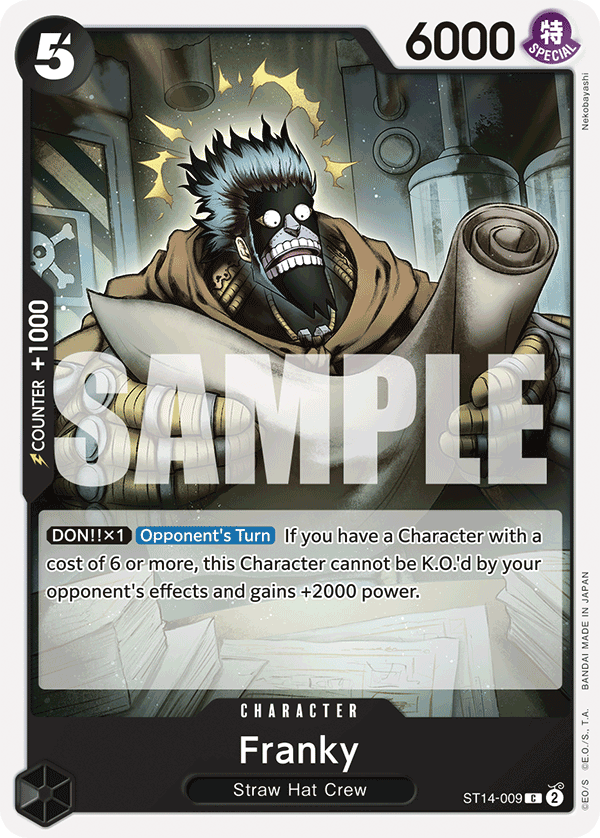 Franky ST14-009 One Piece Card Game