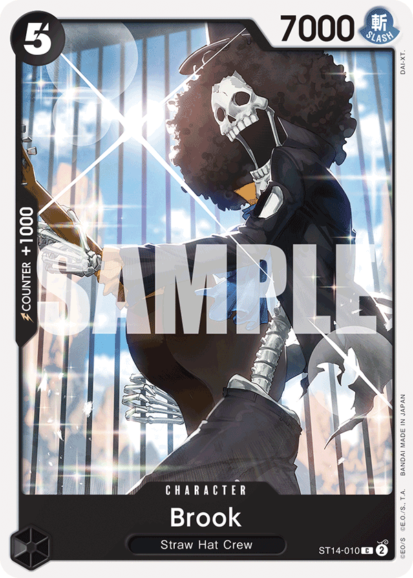 Brook [Foil PRB-02] JP ST14-010 One Piece Card Game