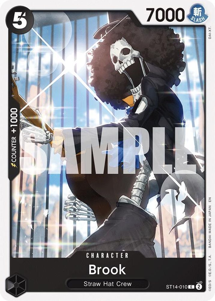 Brook [Reprint] ST14-010 One Piece Card Game