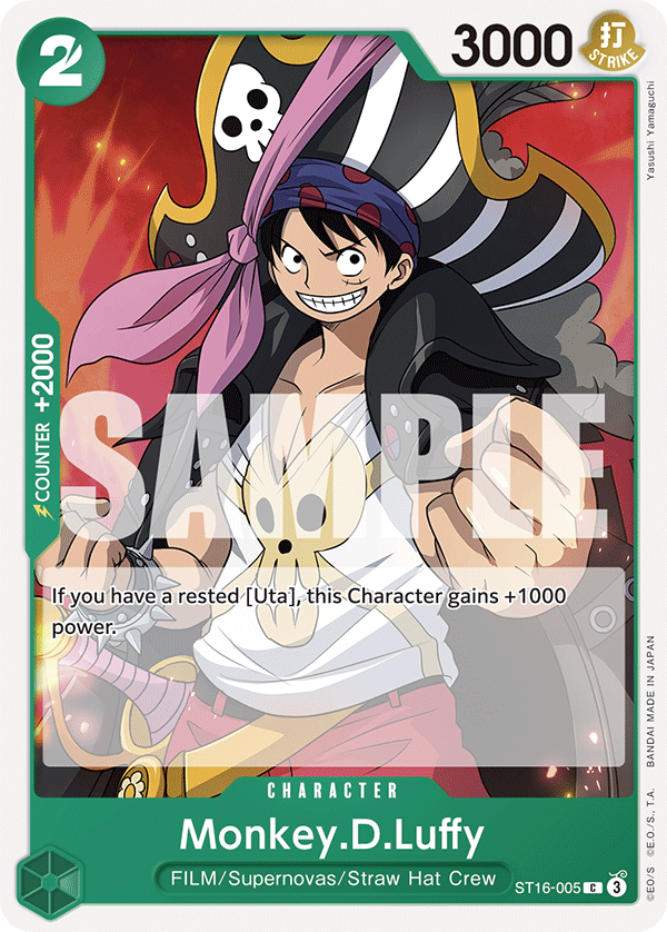 Monkey.D.Luffy ST16-005 One Piece Card Game