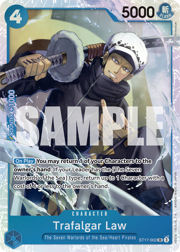 Trafalgar Law [PRB-02] ST17-002 One Piece Card Game