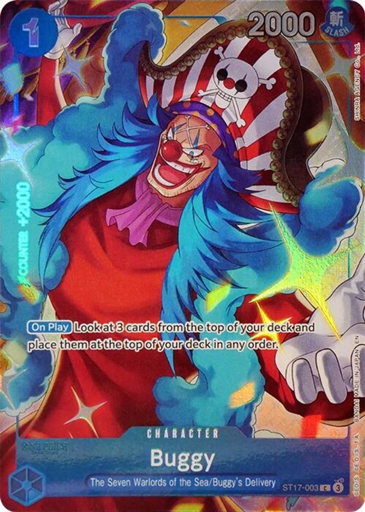 Buggy [SP] ST17-003 One Piece Card Game