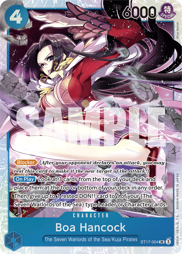 Boa Hancock ST17-004 One Piece Card Game