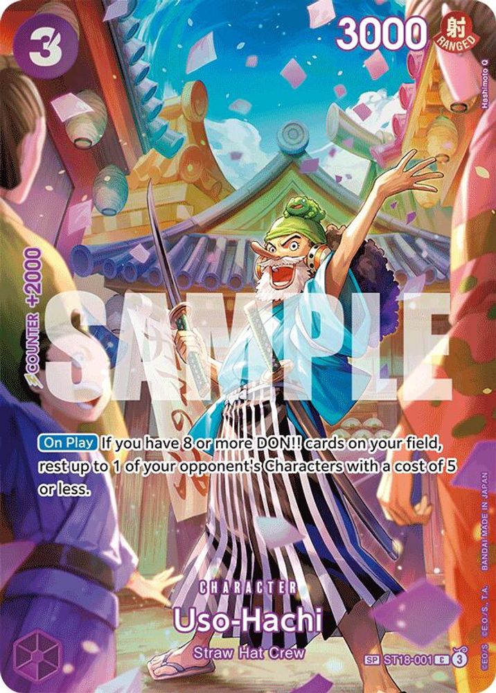 Uso-Hachi [SP] ST18-001 One Piece Card Game