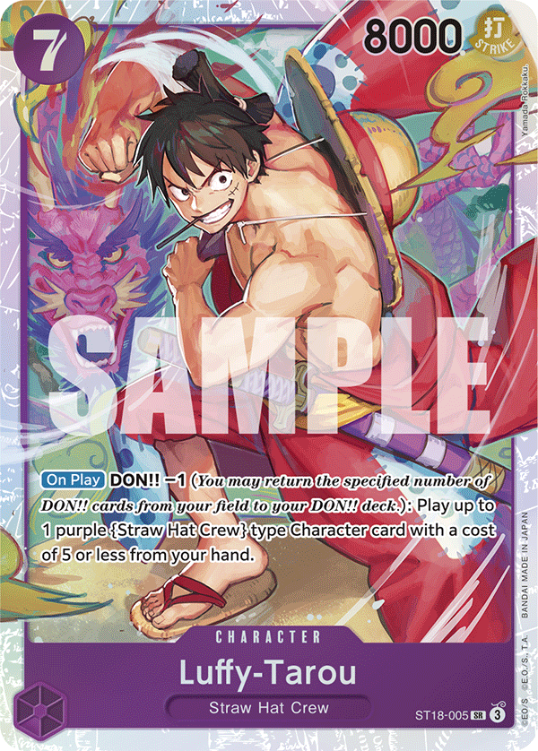 Luffy-Tarou [SP] JP ST18-005 One Piece Card Game