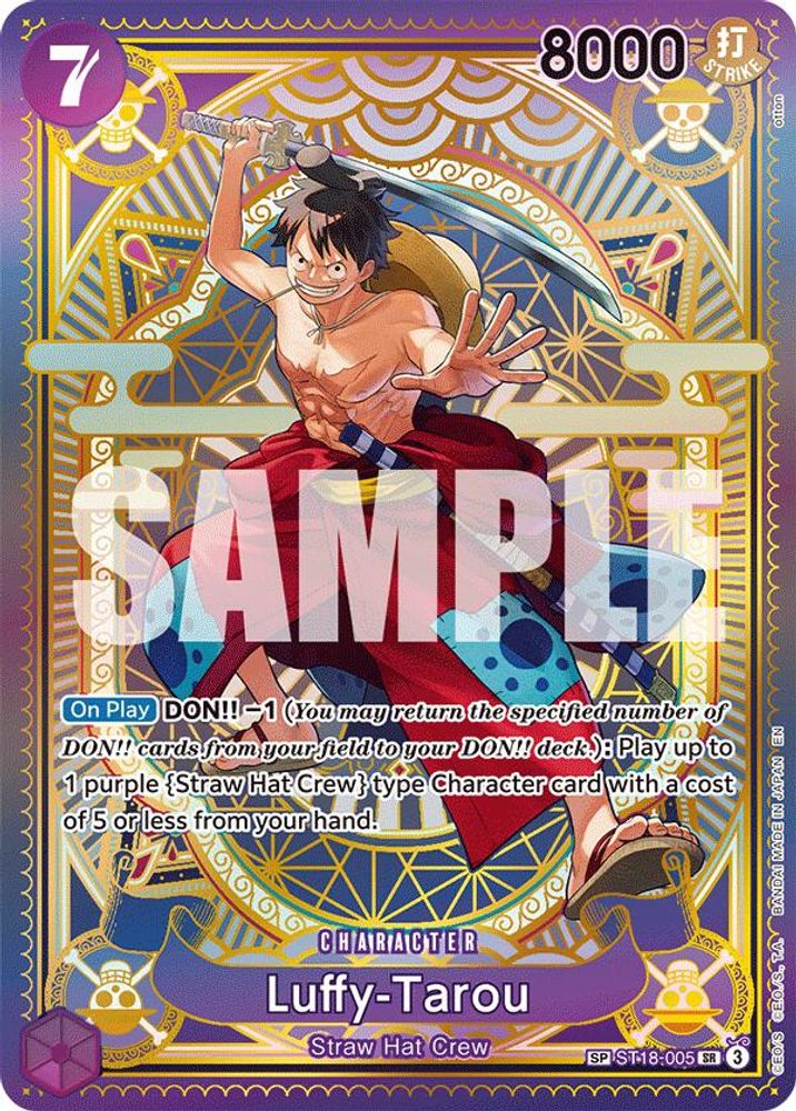 Luffy-Tarou [SP] ST18-005 One Piece Card Game