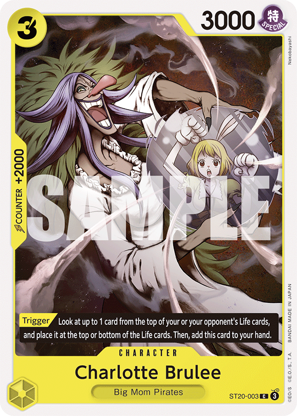 Charlotte Brulee [PRB-02] ST20-003 One Piece Card Game