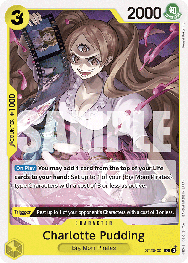 Charlotte Pudding ST20-004 One Piece Card Game