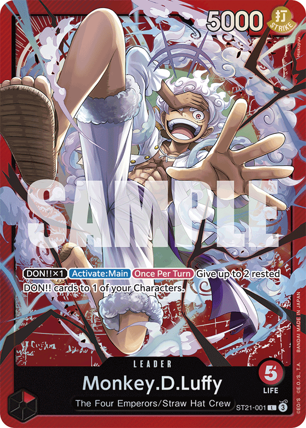 Monkey.D.Luffy ST21-001 One Piece Card Game