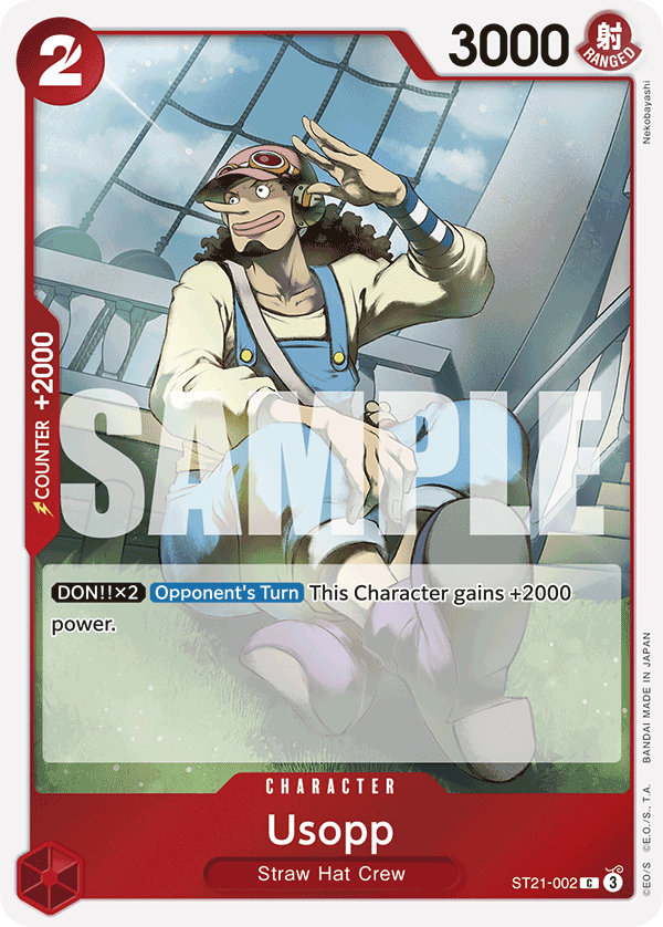 Usopp ST21-002 One Piece Card Game