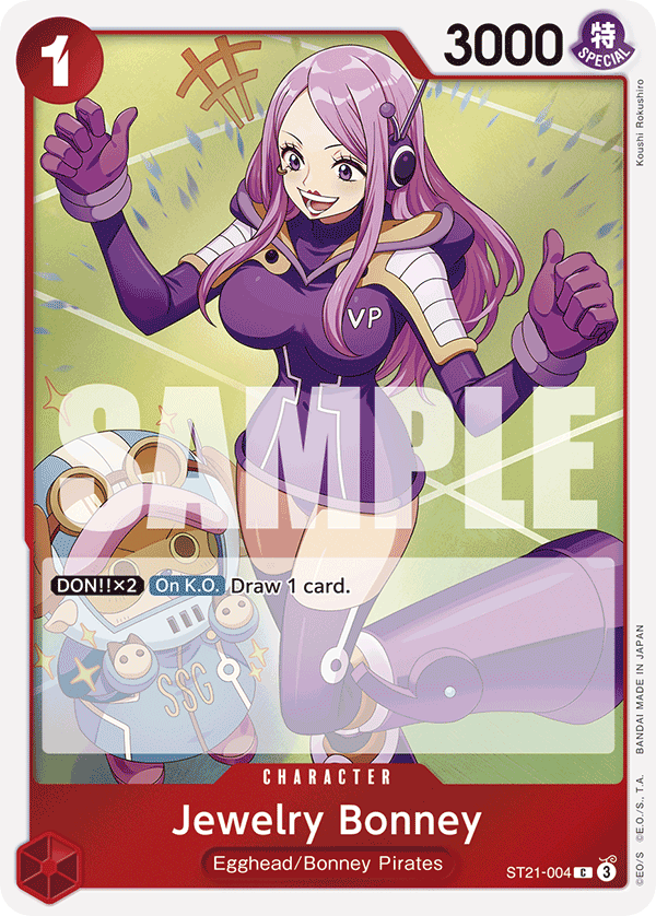 Jewelry Bonney ST21-004 One Piece Card Game