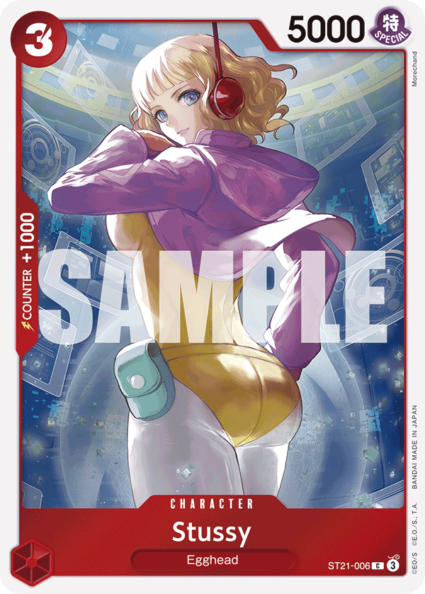 Stussy ST21-006 One Piece Card Game