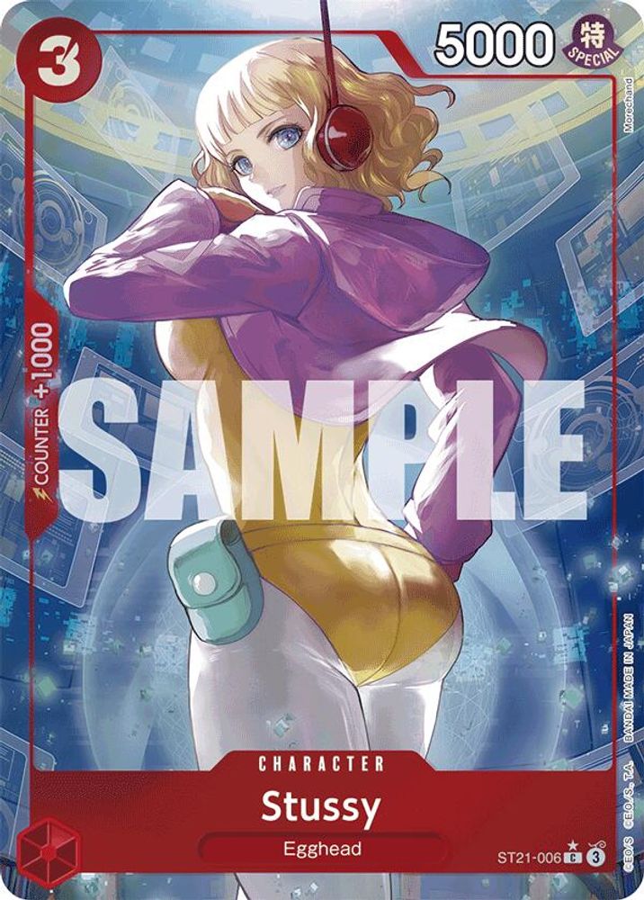 Stussy [Parallel Foil] ST21-006 One Piece Card Game