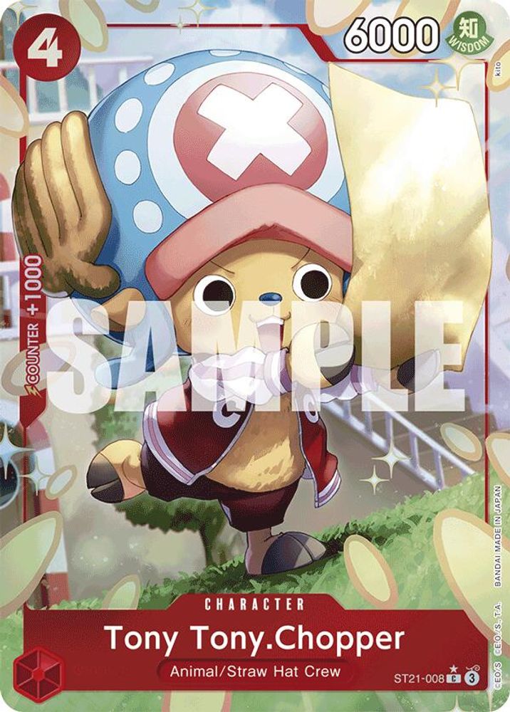 Tony Tony.Chopper [Parallel Foil] ST21-008 One Piece Card Game