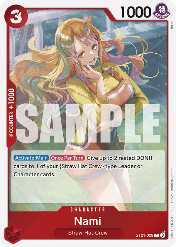 Nami ST21-009 One Piece Card Game